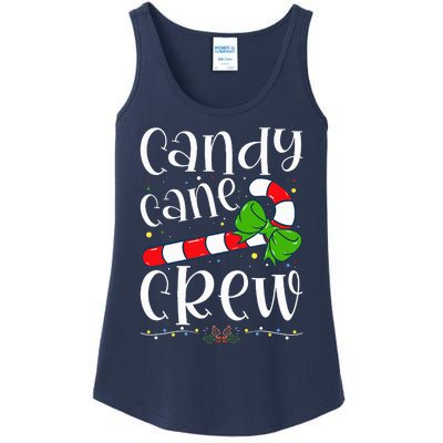 Candy Cane Crew Funny Christmas Candy Lover Xmas Ladies Essential Tank