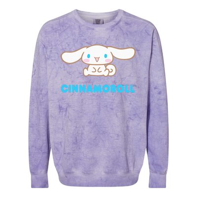 Cinnamorol.L Character Colorblast Crewneck Sweatshirt