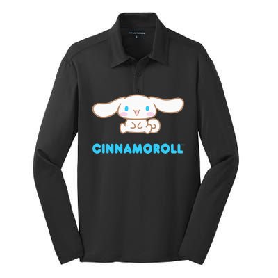 Cinnamorol.L Character Silk Touch Performance Long Sleeve Polo