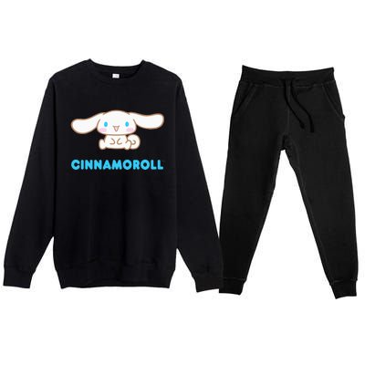 Cinnamorol.L Character Premium Crewneck Sweatsuit Set