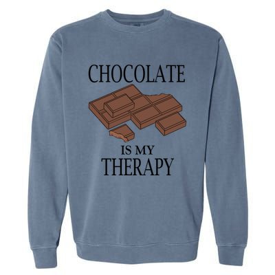 Chocolate Chef Chocolatier Chocolate Lover Great Gift Garment-Dyed Sweatshirt