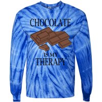 Chocolate Chef Chocolatier Chocolate Lover Great Gift Tie-Dye Long Sleeve Shirt