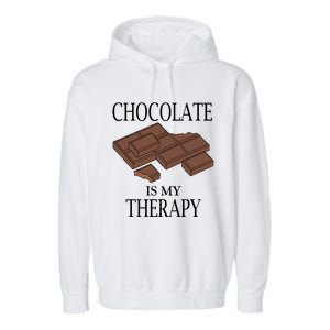 Chocolate Chef Chocolatier Chocolate Lover Great Gift Garment-Dyed Fleece Hoodie