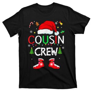 Cousin Crew Christmas Santa Matching Family Squad Xmas T-Shirt