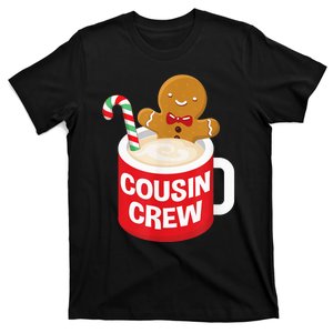 Cousin Crew Christmas PJs Shirt Gingerbread Man T-Shirt