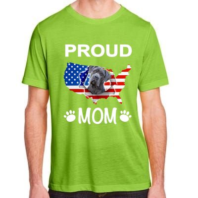 Cane Corso Cane Corso Dog Cane Corso Proud Patriot Mom Gift Adult ChromaSoft Performance T-Shirt