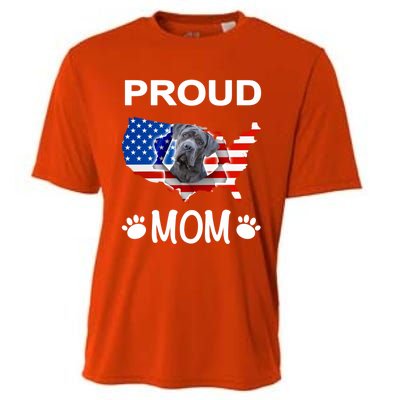 Cane Corso Cane Corso Dog Cane Corso Proud Patriot Mom Gift Cooling Performance Crew T-Shirt