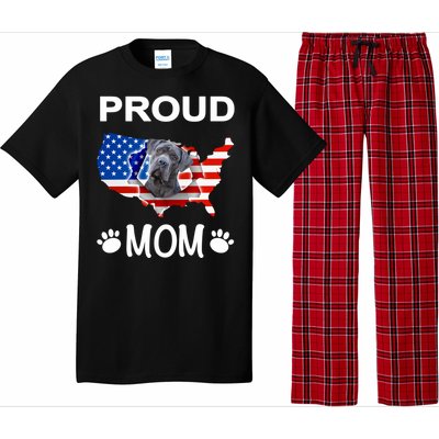 Cane Corso Cane Corso Dog Cane Corso Proud Patriot Mom Gift Pajama Set