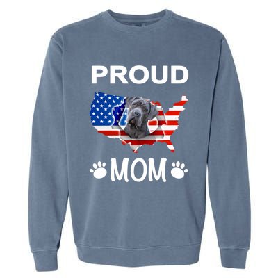 Cane Corso Cane Corso Dog Cane Corso Proud Patriot Mom Gift Garment-Dyed Sweatshirt