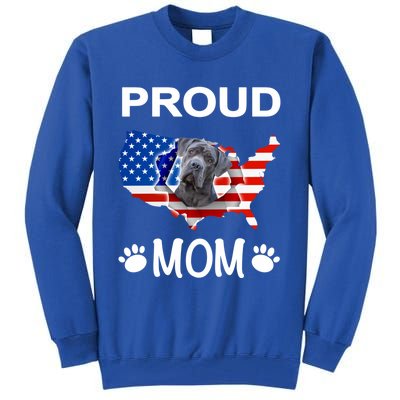 Cane Corso Cane Corso Dog Cane Corso Proud Patriot Mom Gift Tall Sweatshirt