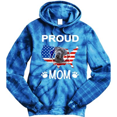 Cane Corso Cane Corso Dog Cane Corso Proud Patriot Mom Gift Tie Dye Hoodie