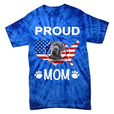 Cane Corso Cane Corso Dog Cane Corso Proud Patriot Mom Gift Tie-Dye T-Shirt