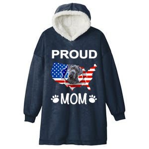 Cane Corso Cane Corso Dog Cane Corso Proud Patriot Mom Gift Hooded Wearable Blanket