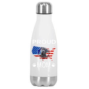 Cane Corso Cane Corso Dog Cane Corso Proud Patriot Mom Gift Stainless Steel Insulated Water Bottle