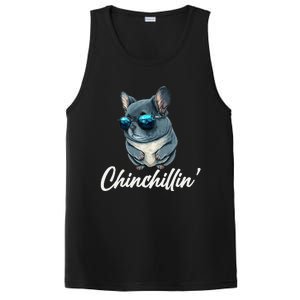 Chinchilla Chinchillin Chinchilla Lovers Funny PosiCharge Competitor Tank