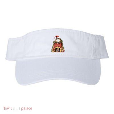 Christmas Cat Chimney Books Visor