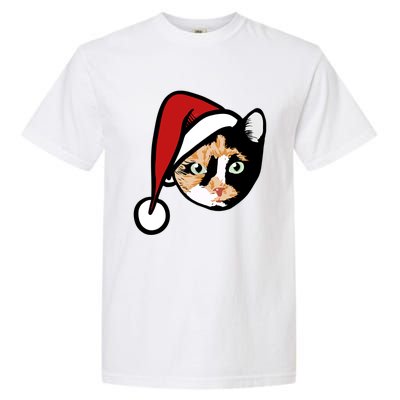 Calico Cat Christmas Gift Garment-Dyed Heavyweight T-Shirt