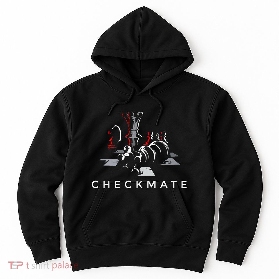 Cool Chess Checkmate Novelty Graphic S & Cool Designs Hoodie