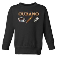 Cuban Cigar Cohiba Domino Coffee Havana Souvenir Toddler Sweatshirt