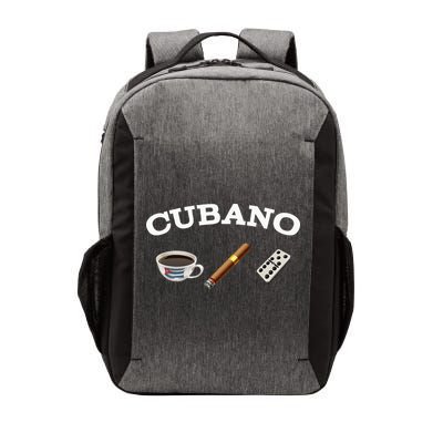Cuban Cigar Cohiba Domino Coffee Havana Souvenir Vector Backpack