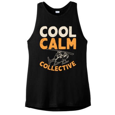 Cool Calm Collective Chopper Pilot Ladies PosiCharge Tri-Blend Wicking Tank