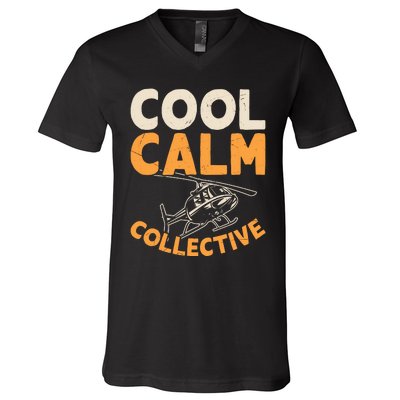 Cool Calm Collective Chopper Pilot V-Neck T-Shirt