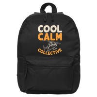 Cool Calm Collective Chopper Pilot 16 in Basic Backpack