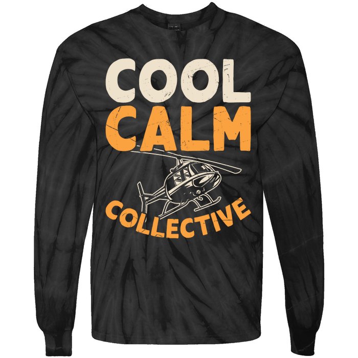 Cool Calm Collective Chopper Pilot Tie-Dye Long Sleeve Shirt