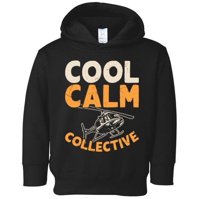Cool Calm Collective Chopper Pilot Toddler Hoodie