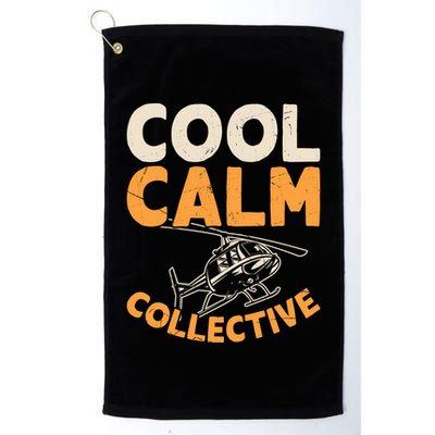 Cool Calm Collective Chopper Pilot Golf Towel