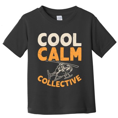Cool Calm Collective Chopper Pilot Toddler T-Shirt