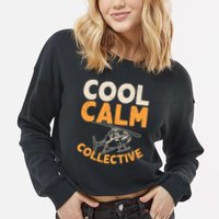 Cool Calm Collective Chopper Pilot Cropped Pullover Crew