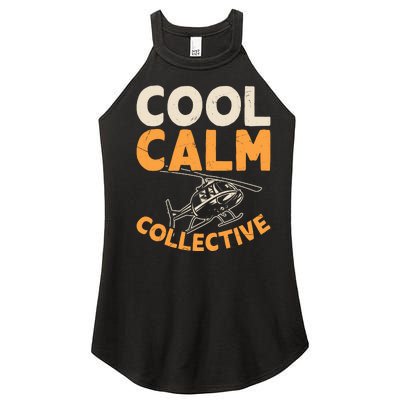 Cool Calm Collective Chopper Pilot Women’s Perfect Tri Rocker Tank