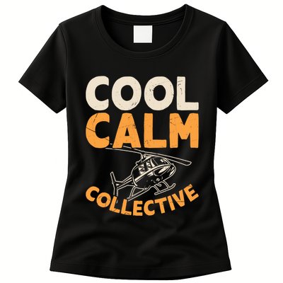Cool Calm Collective Chopper Pilot Womens T-Shirt