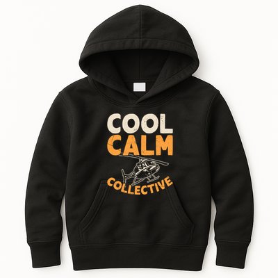 Cool Calm Collective Chopper Pilot Kids Hoodie