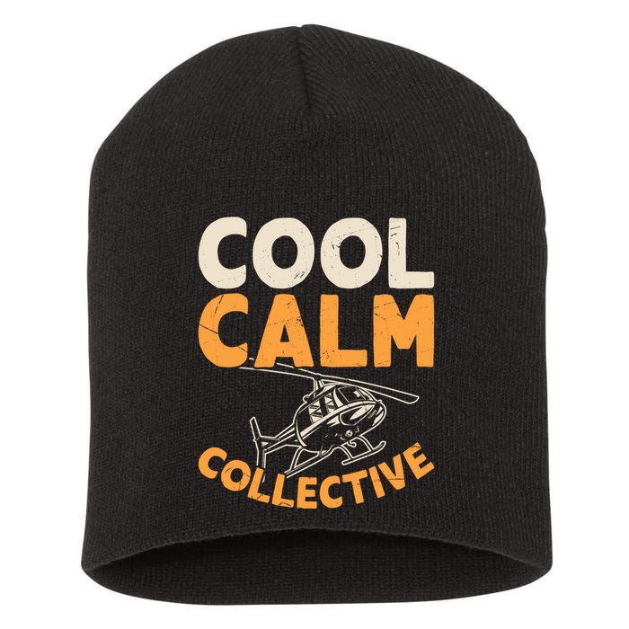 Cool Calm Collective Chopper Pilot Short Acrylic Beanie