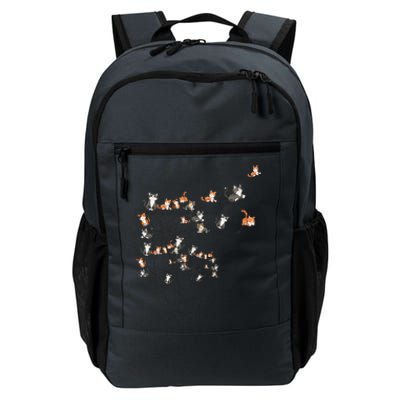 Cat Cute Cat Shirts Cute Dandelion Flower Daily Commute Backpack