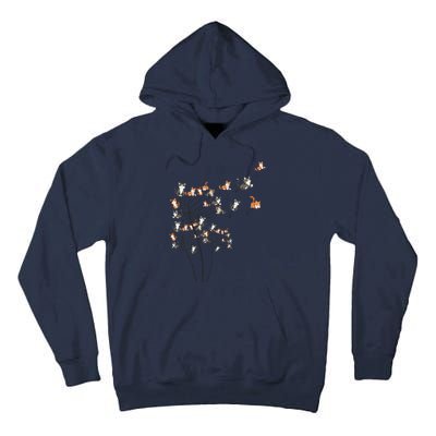 Cat Cute Cat Shirts Cute Dandelion Flower Tall Hoodie