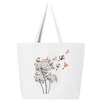 Cat Cute Cat Shirts Cute Dandelion Flower 25L Jumbo Tote