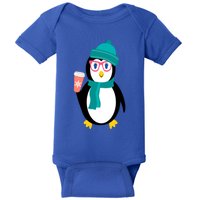 Cute Chillin Christmas Holiday Gift For Penguin Lovers Funny Gift Baby Bodysuit