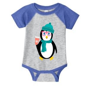 Cute Chillin Christmas Holiday Gift For Penguin Lovers Funny Gift Infant Baby Jersey Bodysuit