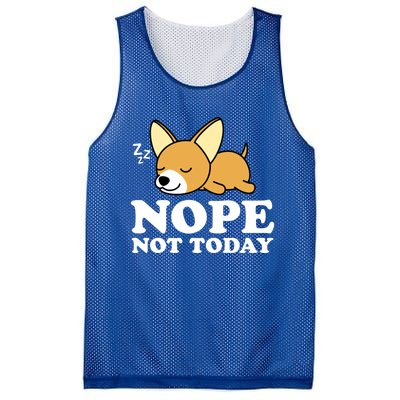 Cute Chiwawa Chihuahua Dog Animal Lover Funny Nope Not Today Gift Mesh Reversible Basketball Jersey Tank