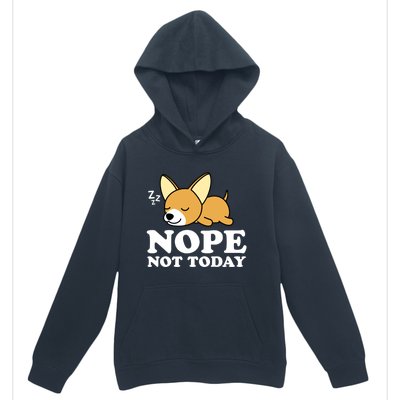 Cute Chiwawa Chihuahua Dog Animal Lover Funny Nope Not Today Gift Urban Pullover Hoodie