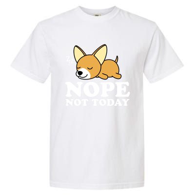 Cute Chiwawa Chihuahua Dog Animal Lover Funny Nope Not Today Gift Garment-Dyed Heavyweight T-Shirt