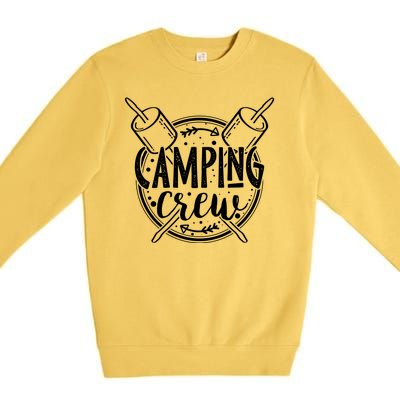 Camping Crew Premium Crewneck Sweatshirt