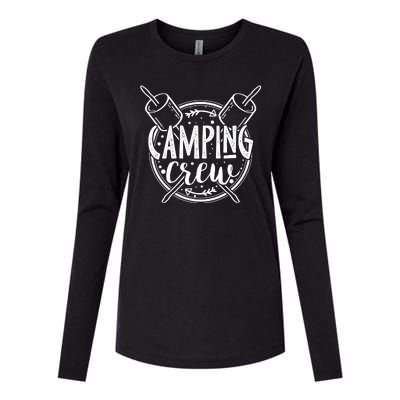 Camping Crew Womens Cotton Relaxed Long Sleeve T-Shirt