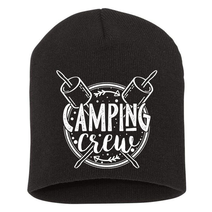Camping Crew Short Acrylic Beanie