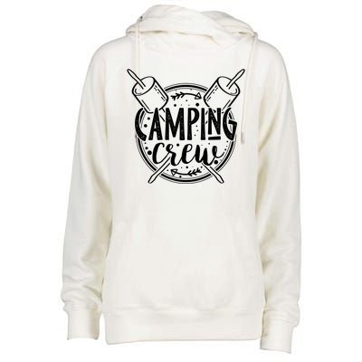 Camping Crew Womens Funnel Neck Pullover Hood