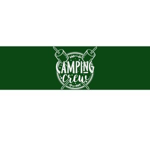 Camping Crew Bumper Sticker