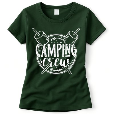 Camping Crew Womens T-Shirt